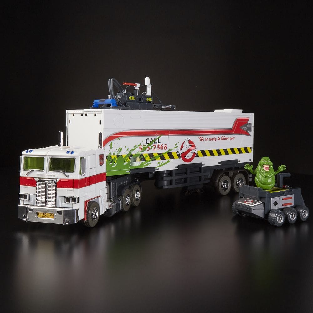 SDCC 2019: Transformers x Ghostbusters MP-10G Optimus Prime Ecto-35 Edition Exclusive Revealed