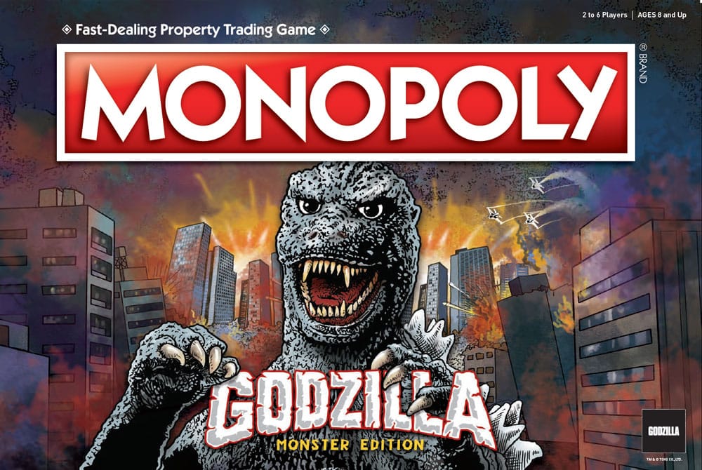 Hasbro Reveals Monopoly: Godzilla & Jenga: Godzilla Extreme Edition