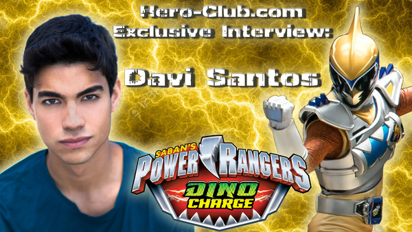 Actor Davi Santos on Power Rangers Dino Charge & More