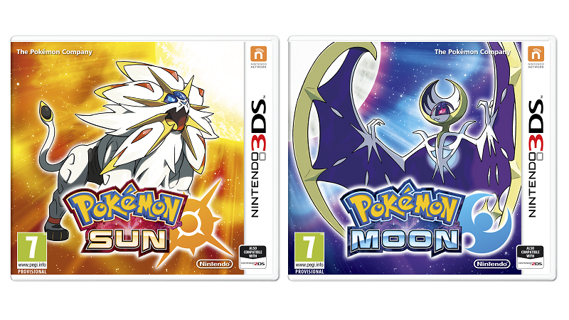Pokemon Sun and Moon cover