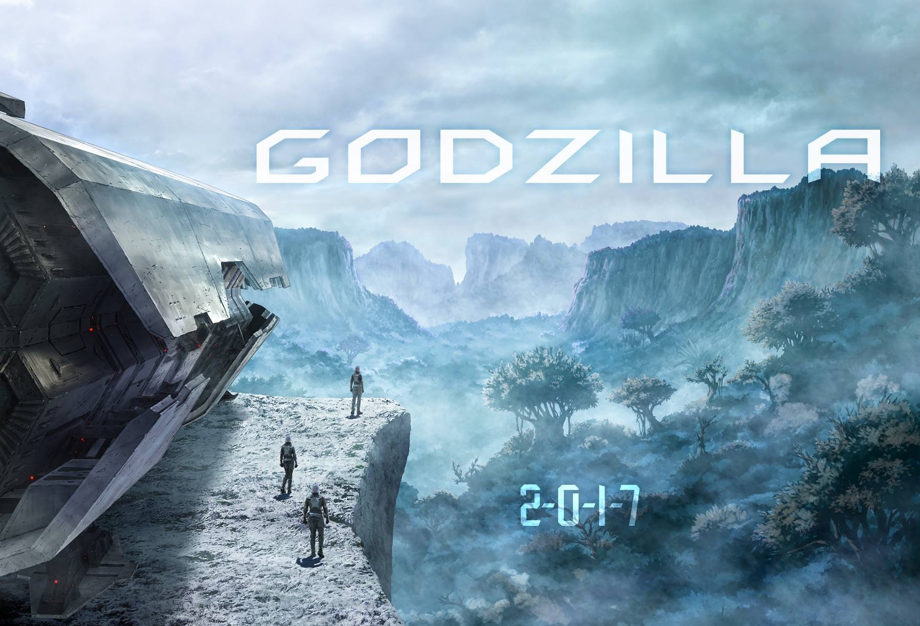 Godzilla Anime 2017