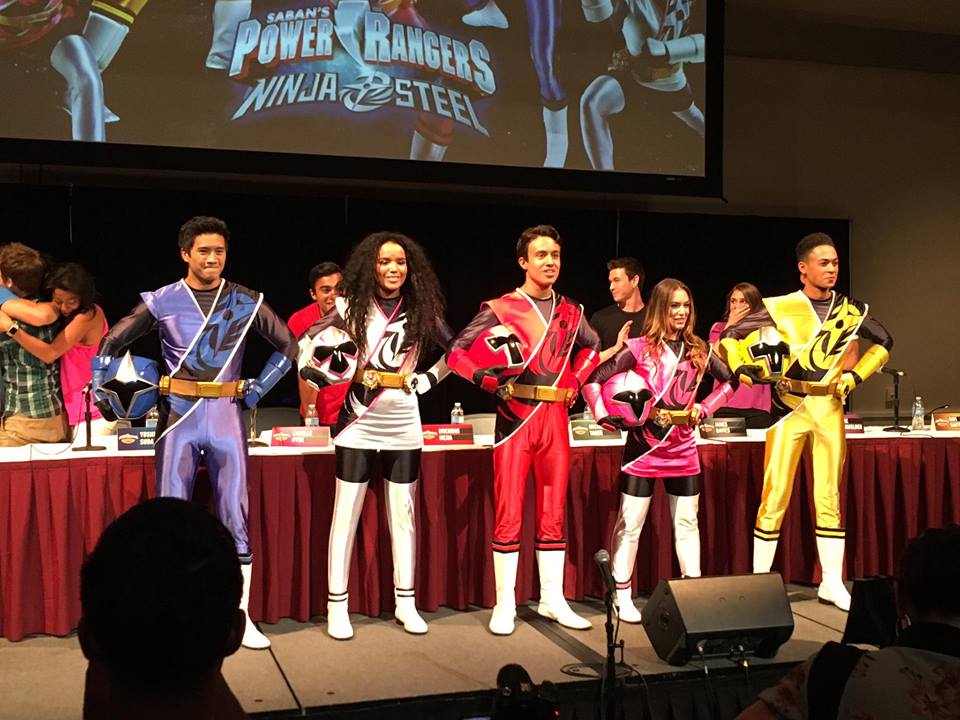 PMC 2016 Power Rangers Ninja Steel Actors