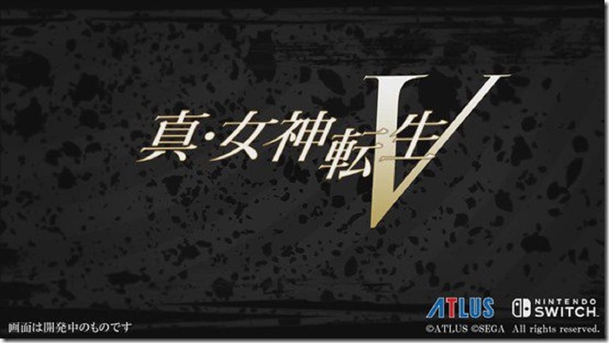 Shin Megami Tensei V Teaser Trailer Streamed