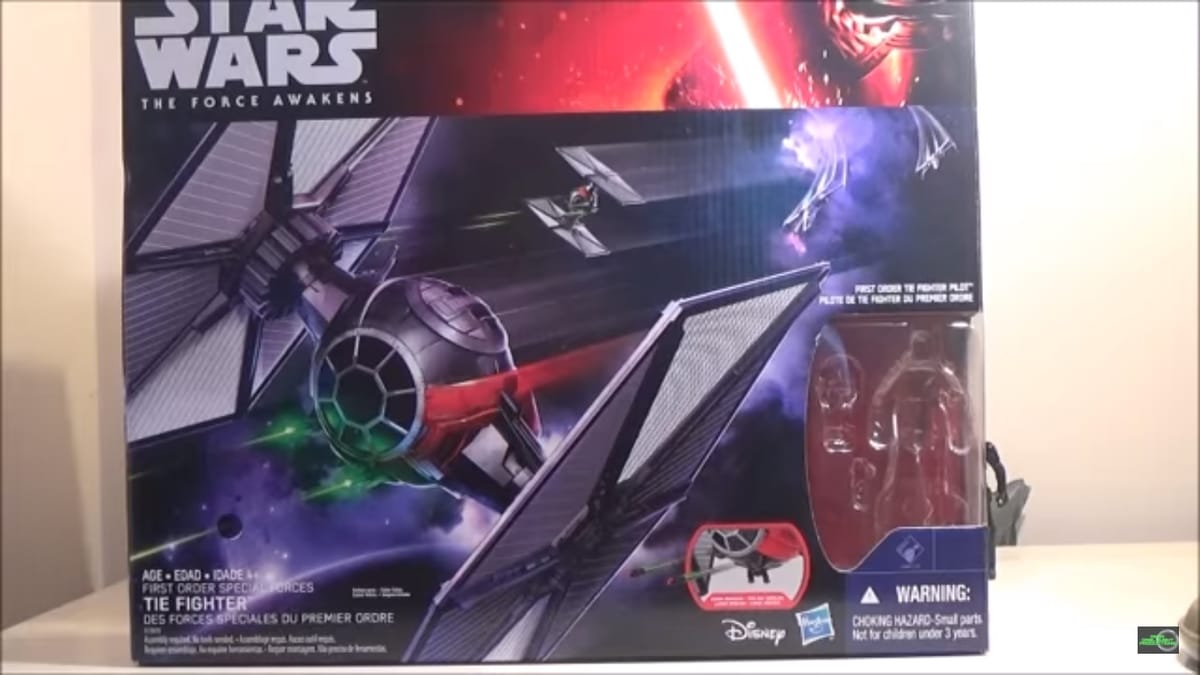 Throwback Thursdays – Star Wars Episode VII: The Force Awakens First Order Special Forces TIE Fighter Review