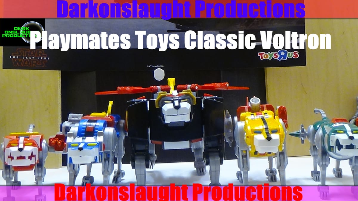 Review: Playmates Toys Classic 84′ Voltron