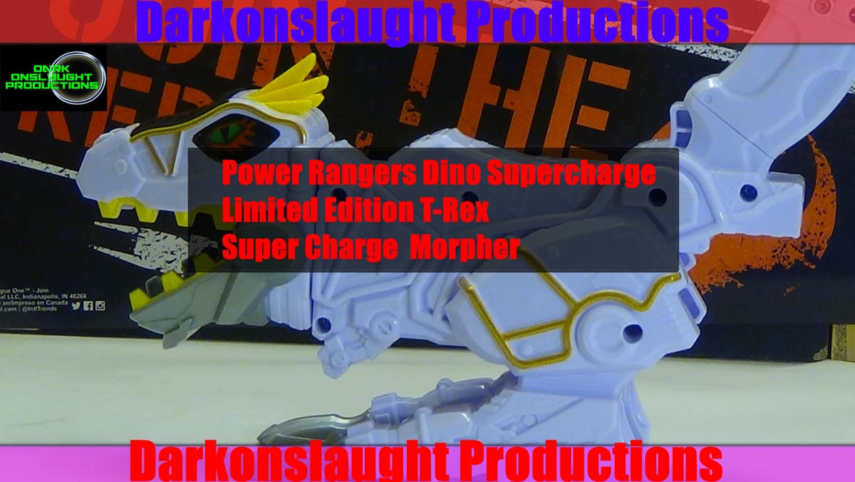 Review: Power Rangers Dino Super Charge Limited Edition Super T-Rex Morpher