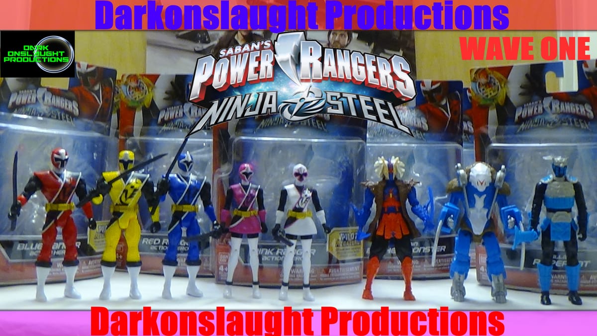 Review: Power Rangers Ninja Steel 5 Inch Wave One Figures