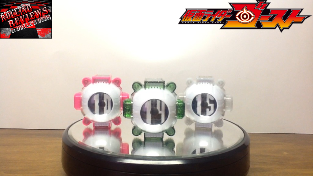 Review: Kamen Rider Ghost DX Eyecon Set – Himiko, Grimm, & Sanzo