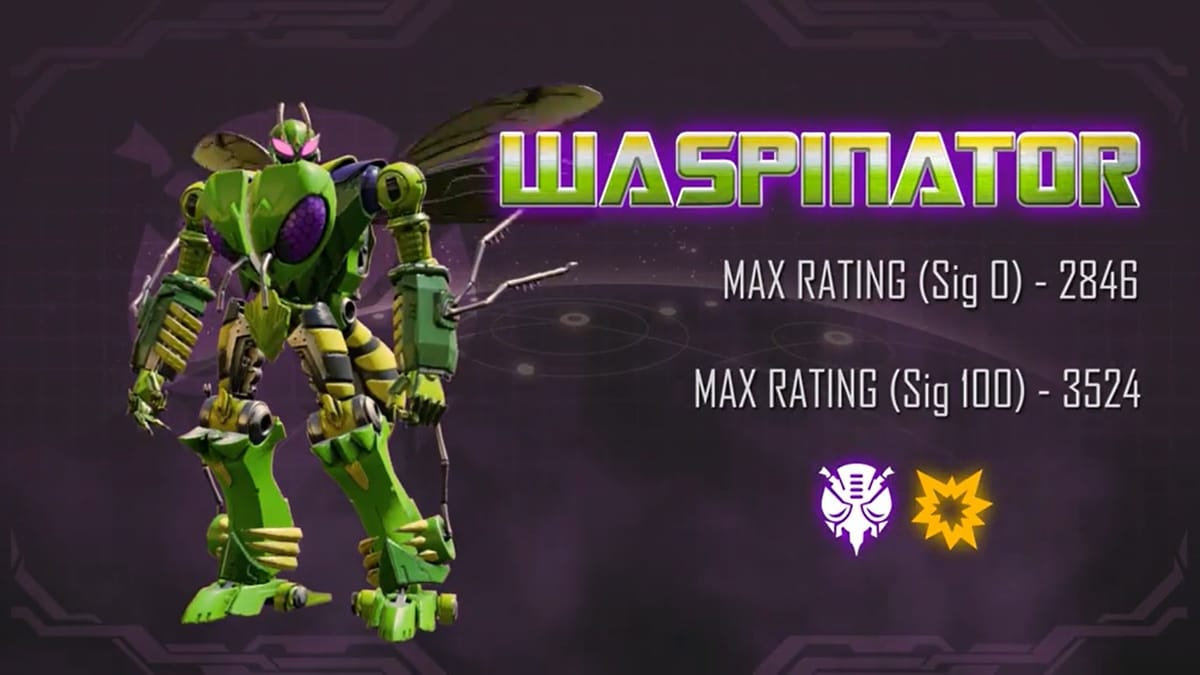 Waspinator Joins Kabam's Transformers Forged to Fight Mobile Game