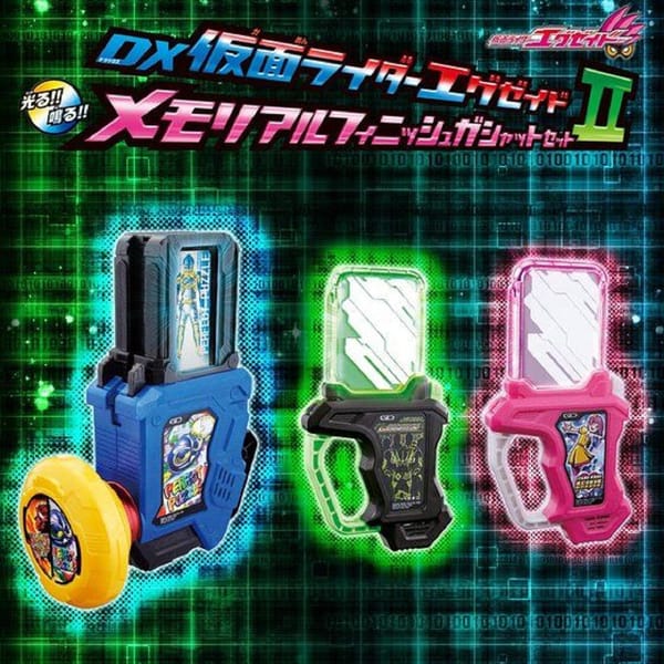 Official Images: DX Kamen Rider Ex-Aid Memorial Finish Gashat Set II