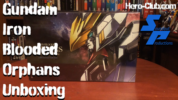 Gundam Iron Blooded Orphans Season 1 Limited Edition Unboxing