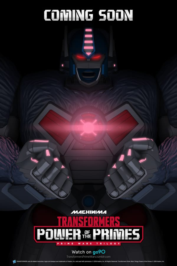 Machinima’s Transformers Power of the Primes Animated Series Trailer Streamed