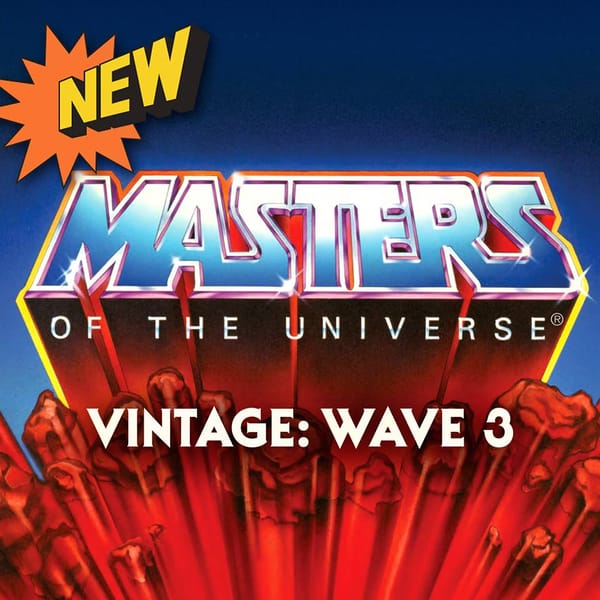 Masters of the Universe Vintage Collection Wave 3 Revealed