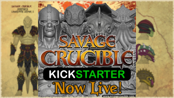 Announcing the New Sword & Sorcery Action Figure Series, Savage Crucible!