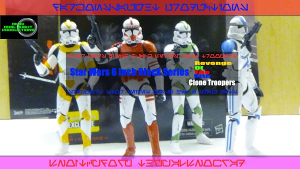 Review: Star Wars 6 Inch Black Series Entertainment Earth Revenge of the Sith Trooper Multipack