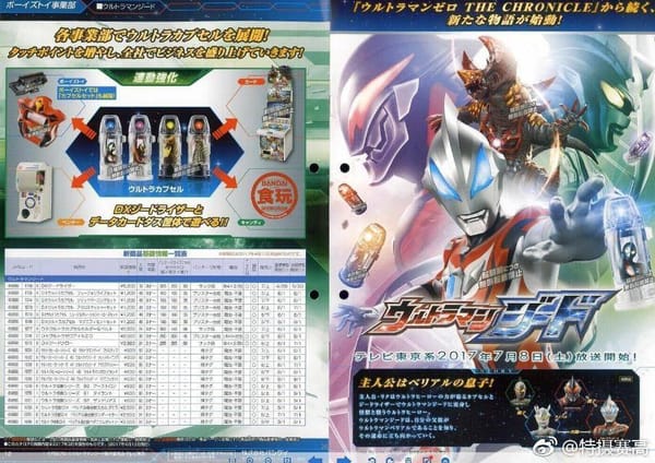 Ultraman Xead Toy Catalog Revealed