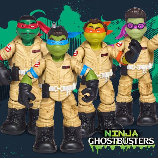 SDCC 2017: Ghostbusters/ Teenage Mutant Ninja Turtles Action Figures Announced