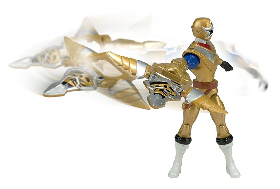 power rangers ninja steel gold ranger hero set