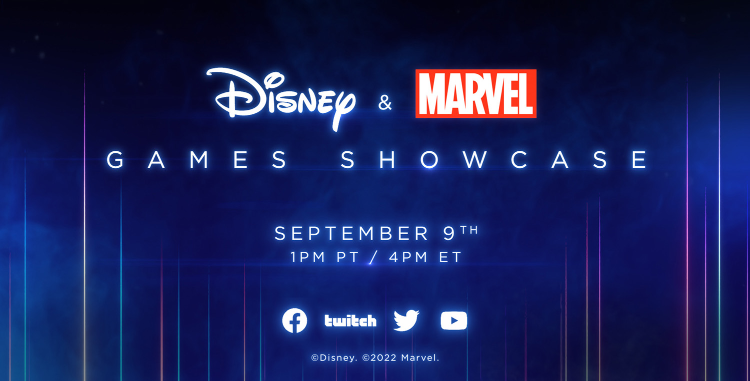 Disney & Marvel Games Showcase logo