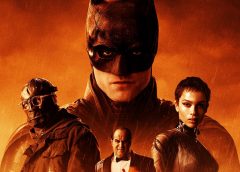 The Batman movie poster with Batman, Riddler, Catwoman, and The Penguin